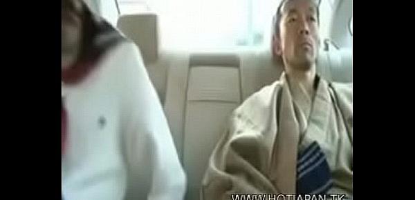  Pretty Japanese Girl - Sex in The Car